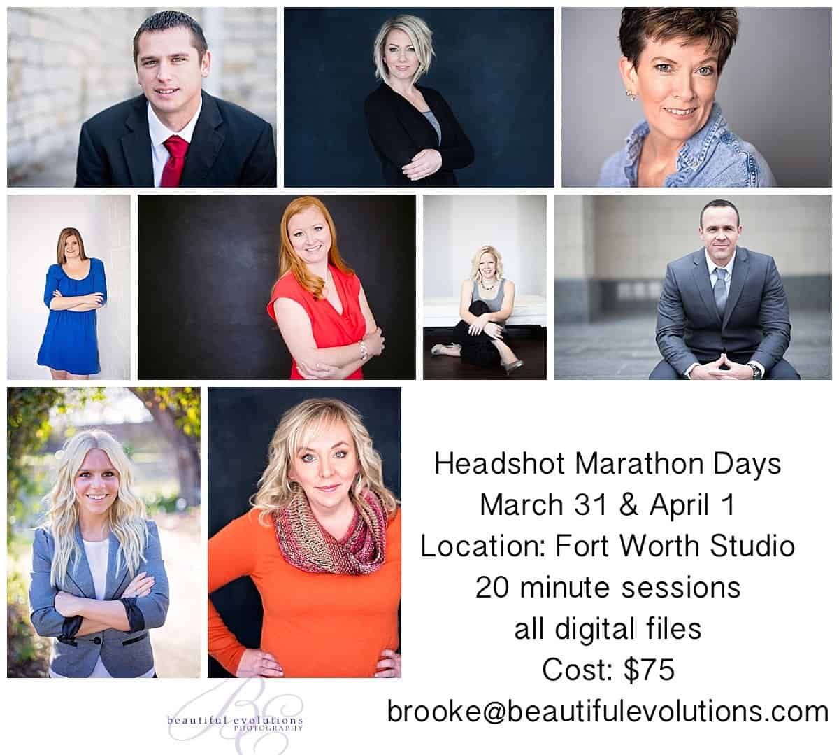 Headshot Sessions {Fort Worth Headshot Photographer}