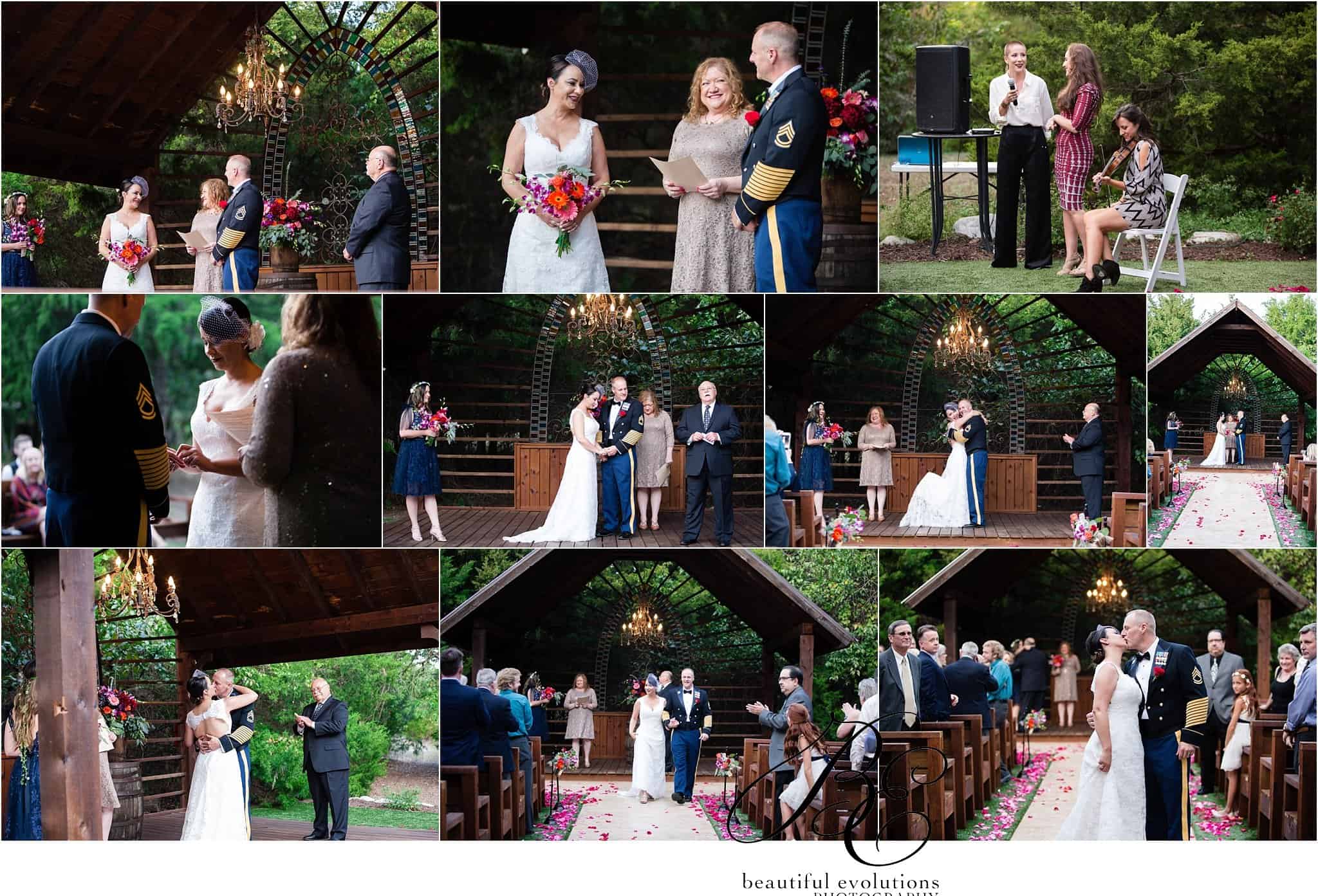 outdoor wedding ceremony images